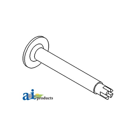 A & I Products Plunger, Hydraulic Lift Control 8" x2" x2" A-182580M1